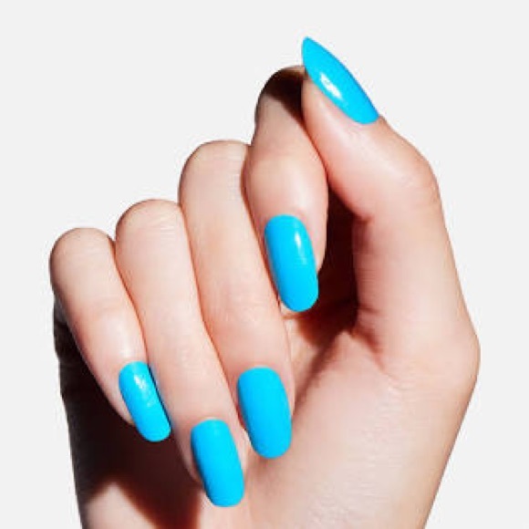 Color Street Other - Color Street RETIRED BLUE-DAPEST Vibrant NEON BLUE Nail SET